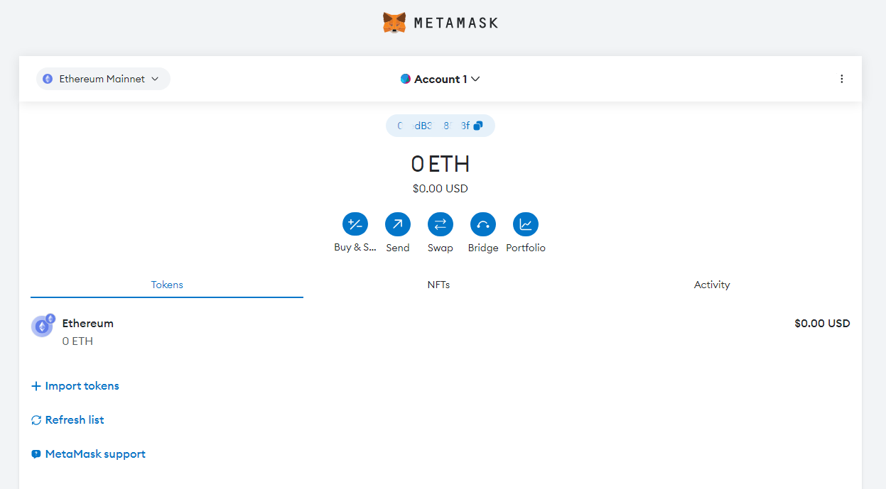 Metamask add crypto